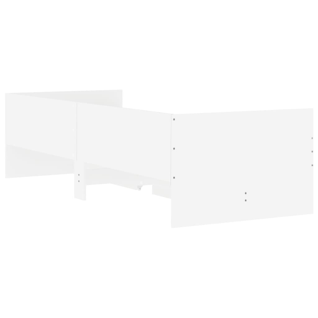Giroletto con Cassetti Bianco 100x200 cm