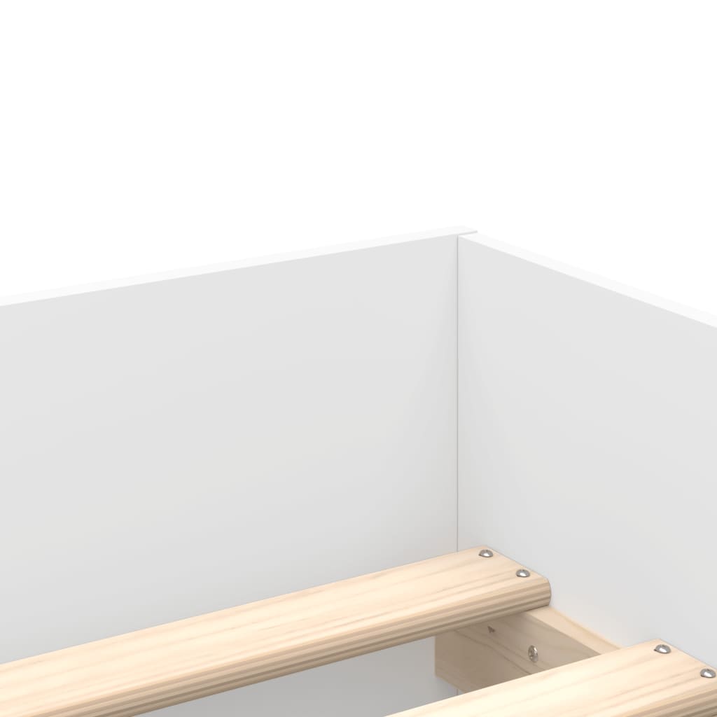 Giroletto con Cassetti Bianco 100x200 cm