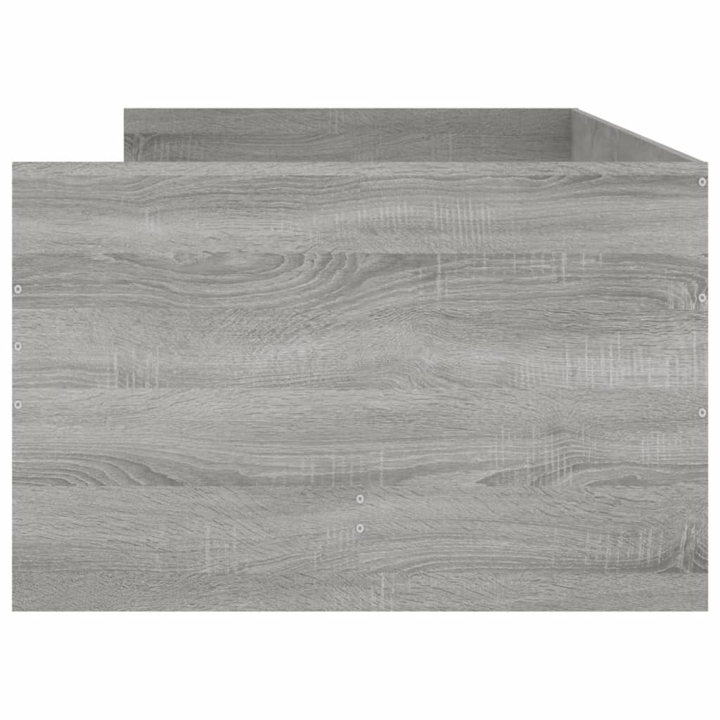 Giroletto con Cassetti Grigio Sonoma 100x200 cm | homemem39