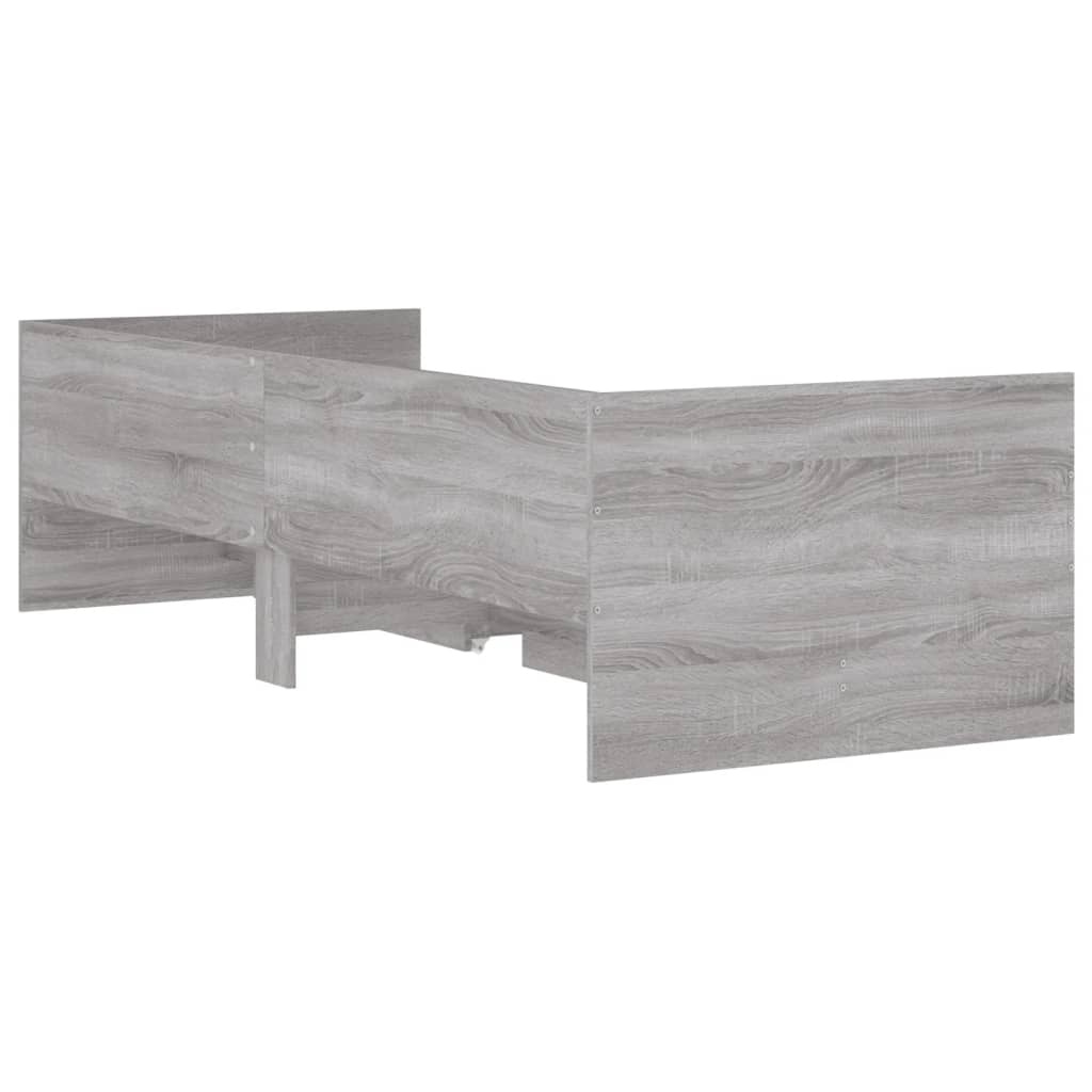 Giroletto con Cassetti Grigio Sonoma 100x200 cm | homemem39