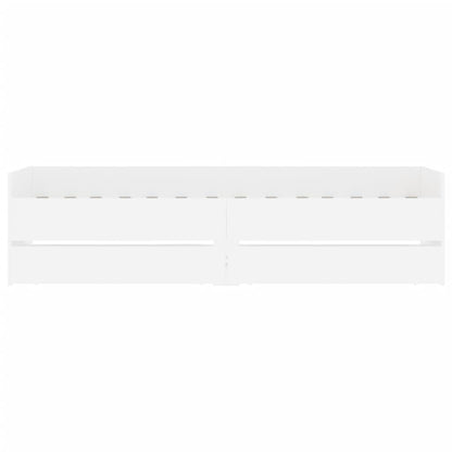 Giroletto con Cassetti Bianco 90x200 cm