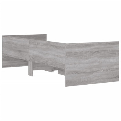 Giroletto con Cassetti Grigio Sonoma 90x200 cm