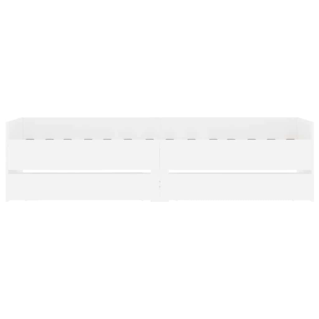 Giroletto con Cassetti Bianco 90x190 cm | homemem39