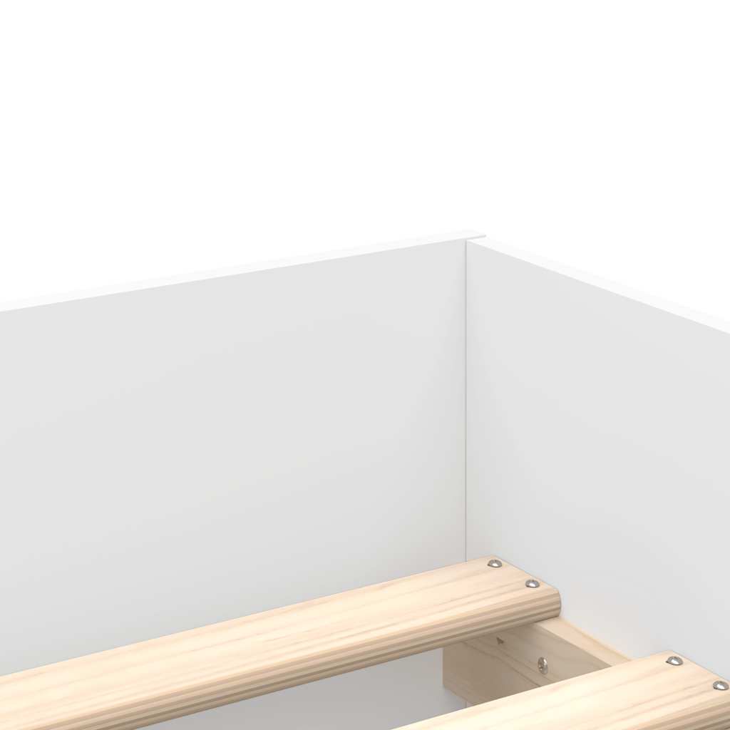 Giroletto con Cassetti Bianco 90x190 cm | homemem39