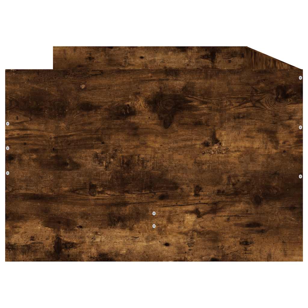Giroletto con Cassetti Rovere Fumo 90x190 cm | homemem39