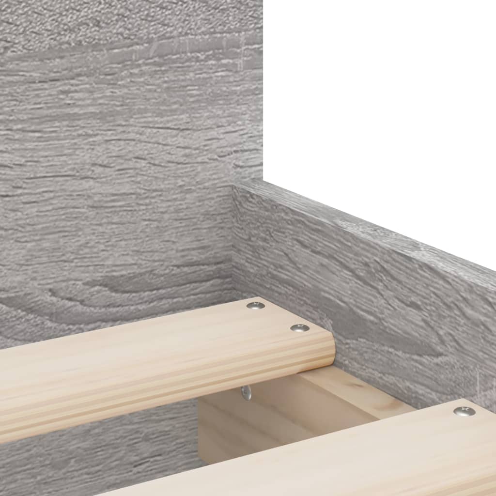 Giroletto con Cassetti Grigio Sonoma 100x200 cm