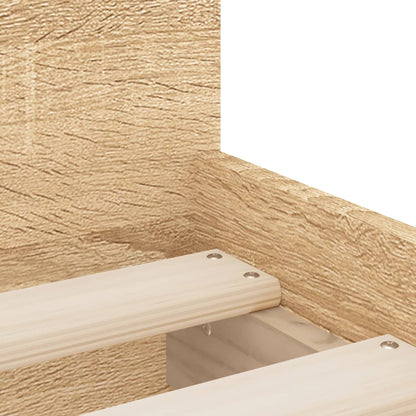 Giroletto con Cassetti Rovere Sonoma 90x200 cm