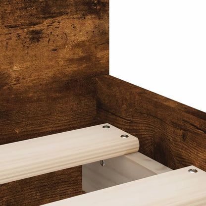 Giroletto con Cassetti Rovere Fumo 90x200 cm | homemem39