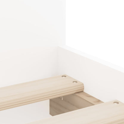 Giroletto con Cassetti Bianco 90x190 cm
