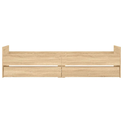 Giroletto con Cassetti Rovere Sonoma 90x190 cm | homemem39