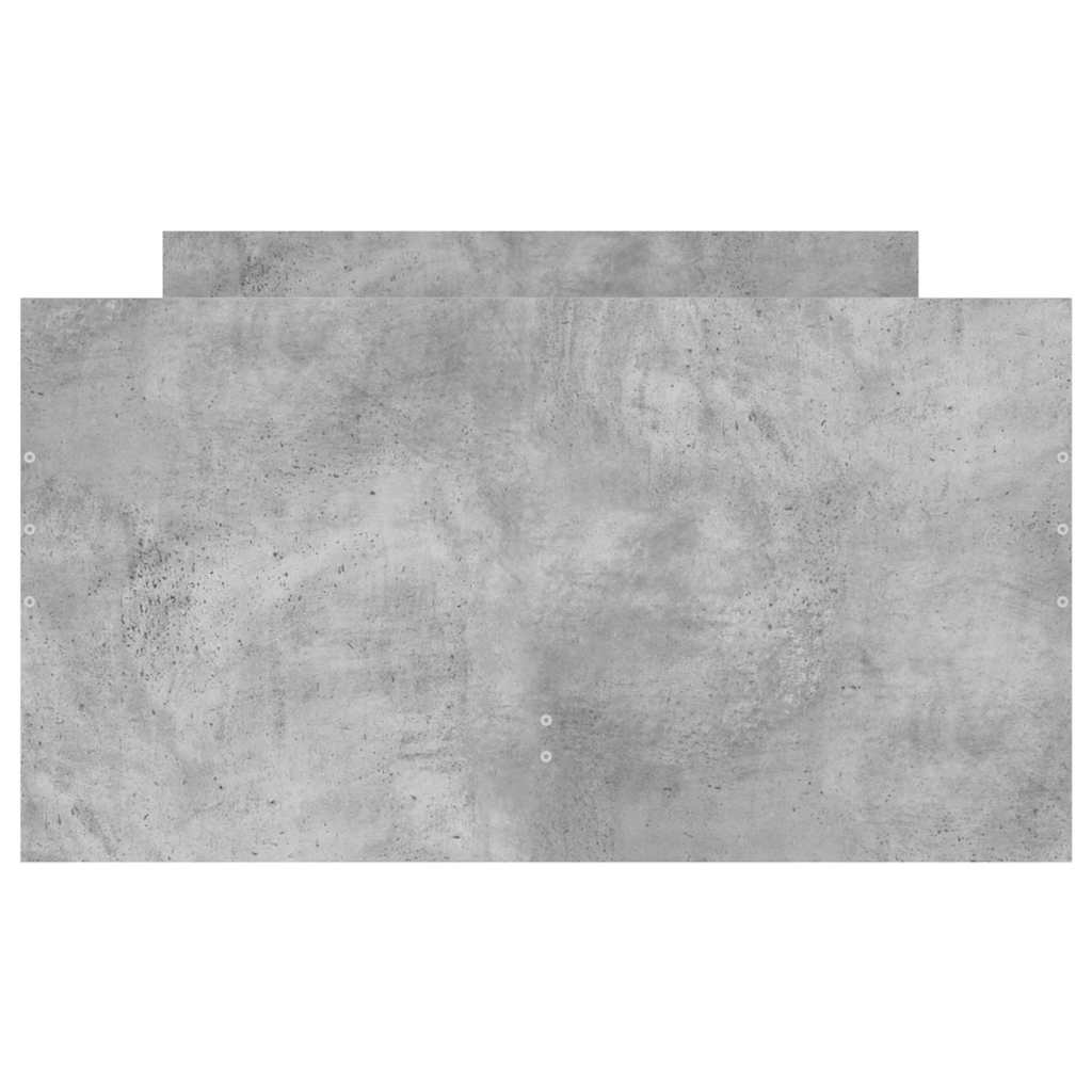 Giroletto con Cassetti Grigio Cemento 90x190 cm | homemem39