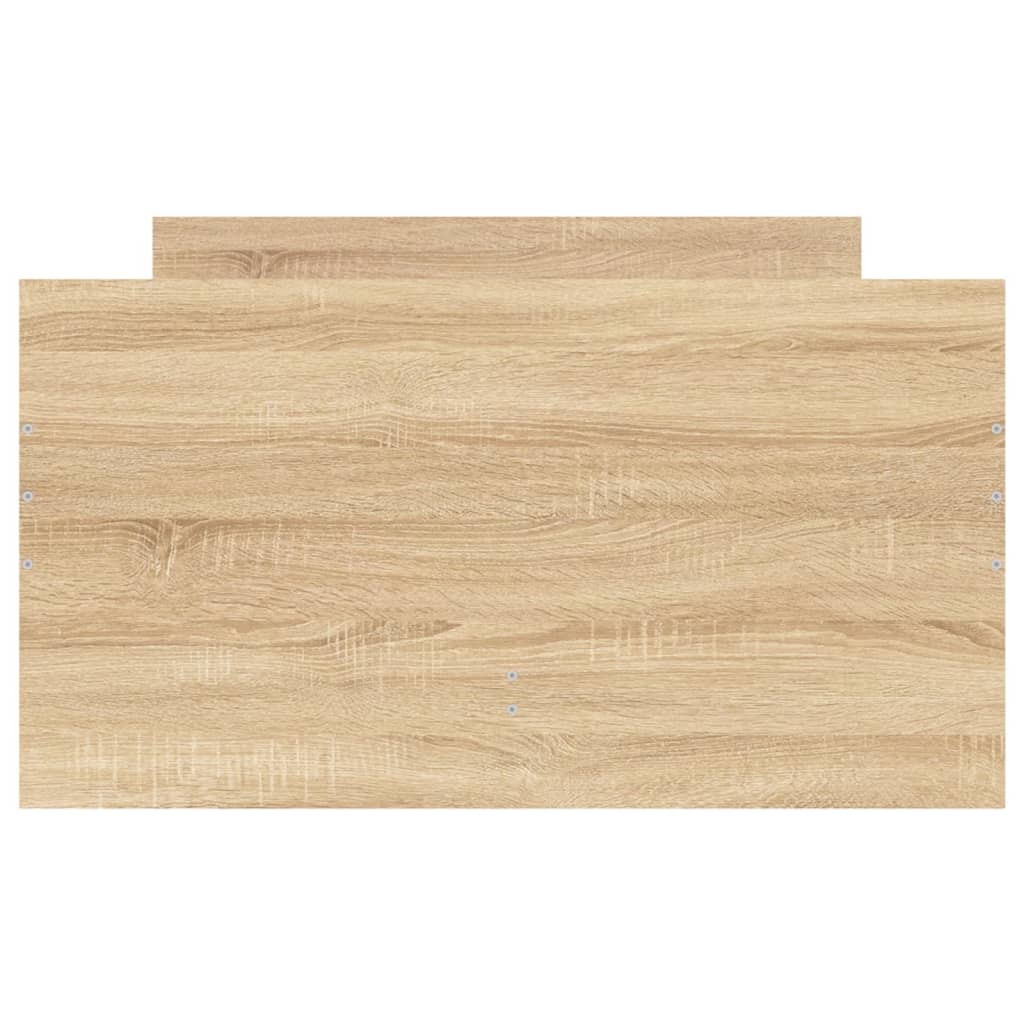 Giroletto con Cassetti Rovere Sonoma 75x190 cm Small Single | homemem39