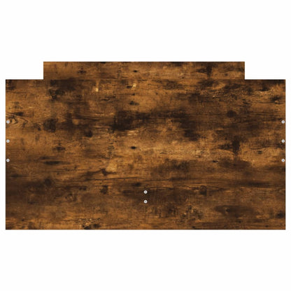 Giroletto con Cassetti Rovere Fumo 75x190 cm Small Single | homemem39