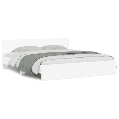Giroletto con Testiera Bianco 200x200 cm | homemem39