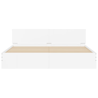 Giroletto con Testiera Bianco 200x200 cm | homemem39