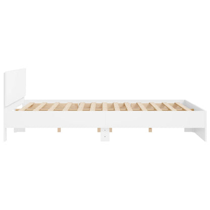 Giroletto con Testiera Bianco 200x200 cm | homemem39