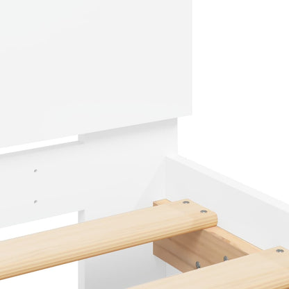 Giroletto con Testiera Bianco 200x200 cm | homemem39