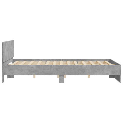 Giroletto con Testiera Grigio Cemento 150x200 cm | homemem39