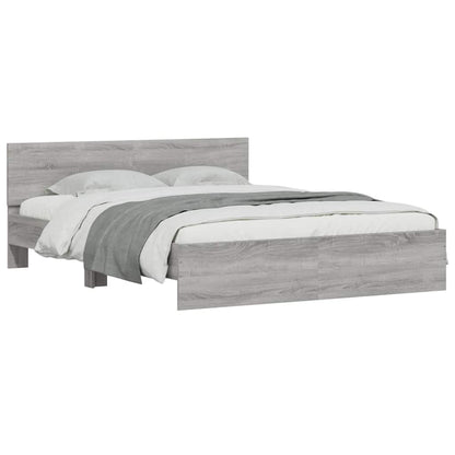 Giroletto con Testiera Grigio Sonoma 150x200 cm | homemem39