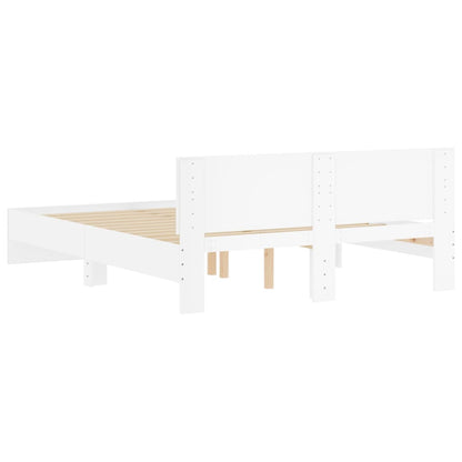 Giroletto con Testiera Bianco 140x200 cm | homemem39