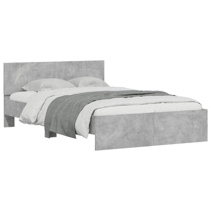 Giroletto con Testiera Grigio Cemento 120x200 cm | homemem39