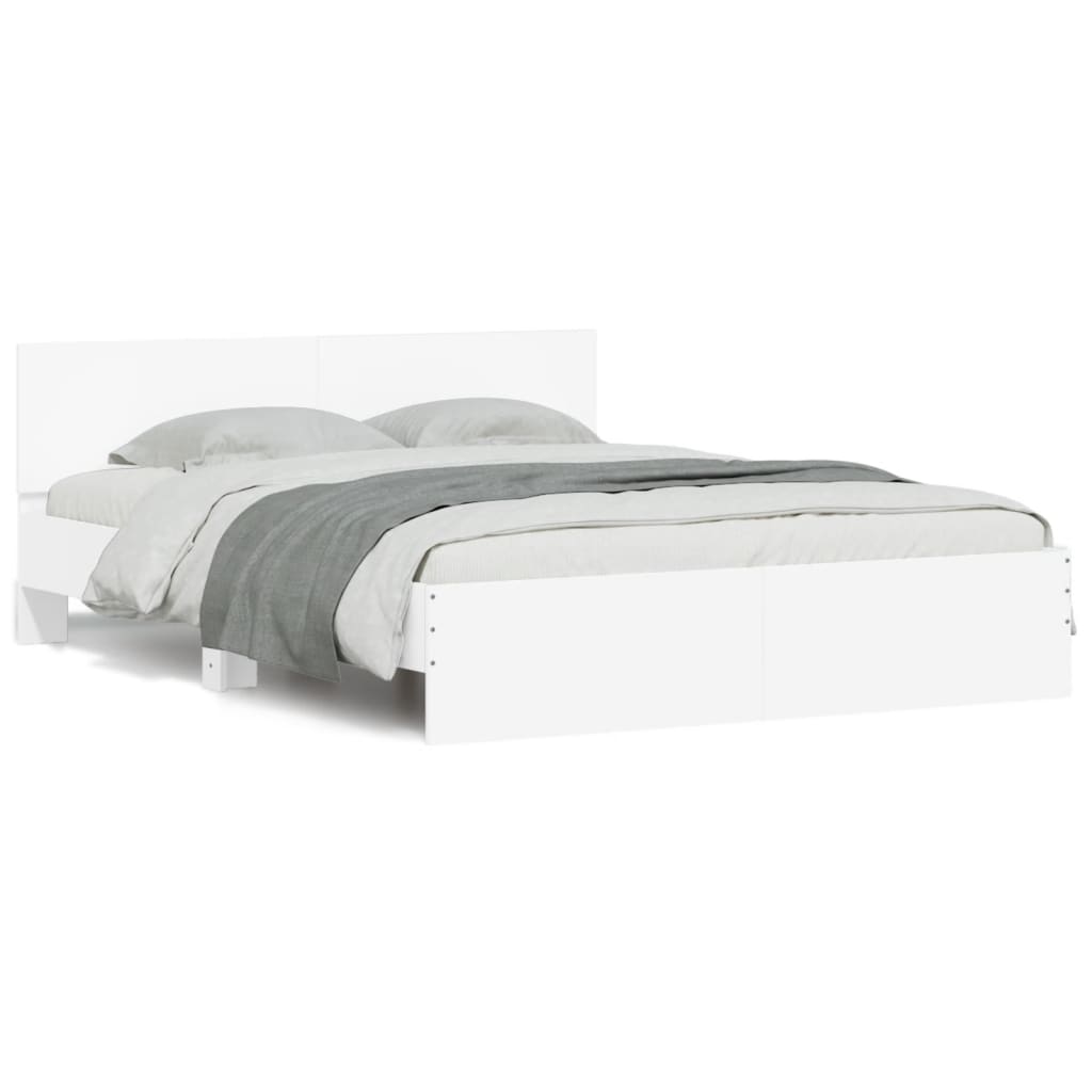 Giroletto con Testiera Bianco 140x190 cm | homemem39