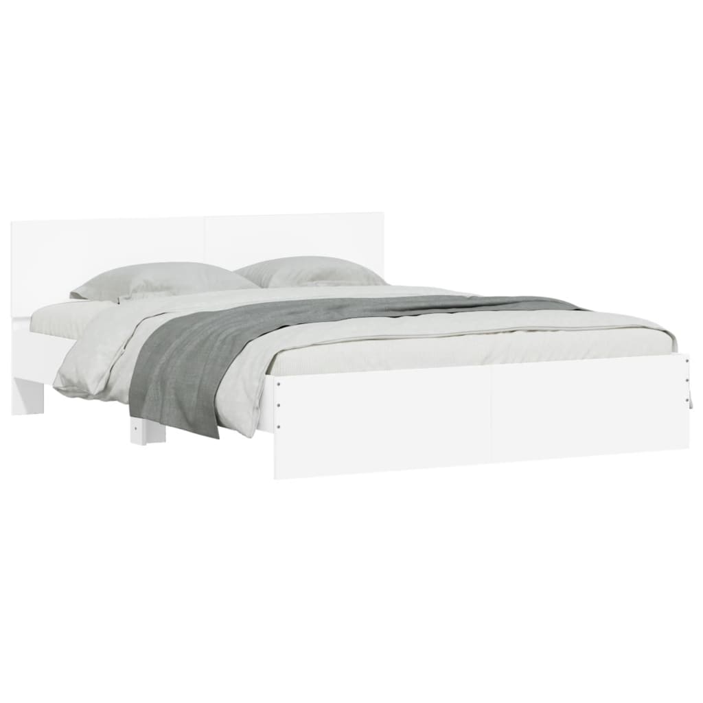 Giroletto con Testiera Bianco 140x190 cm | homemem39