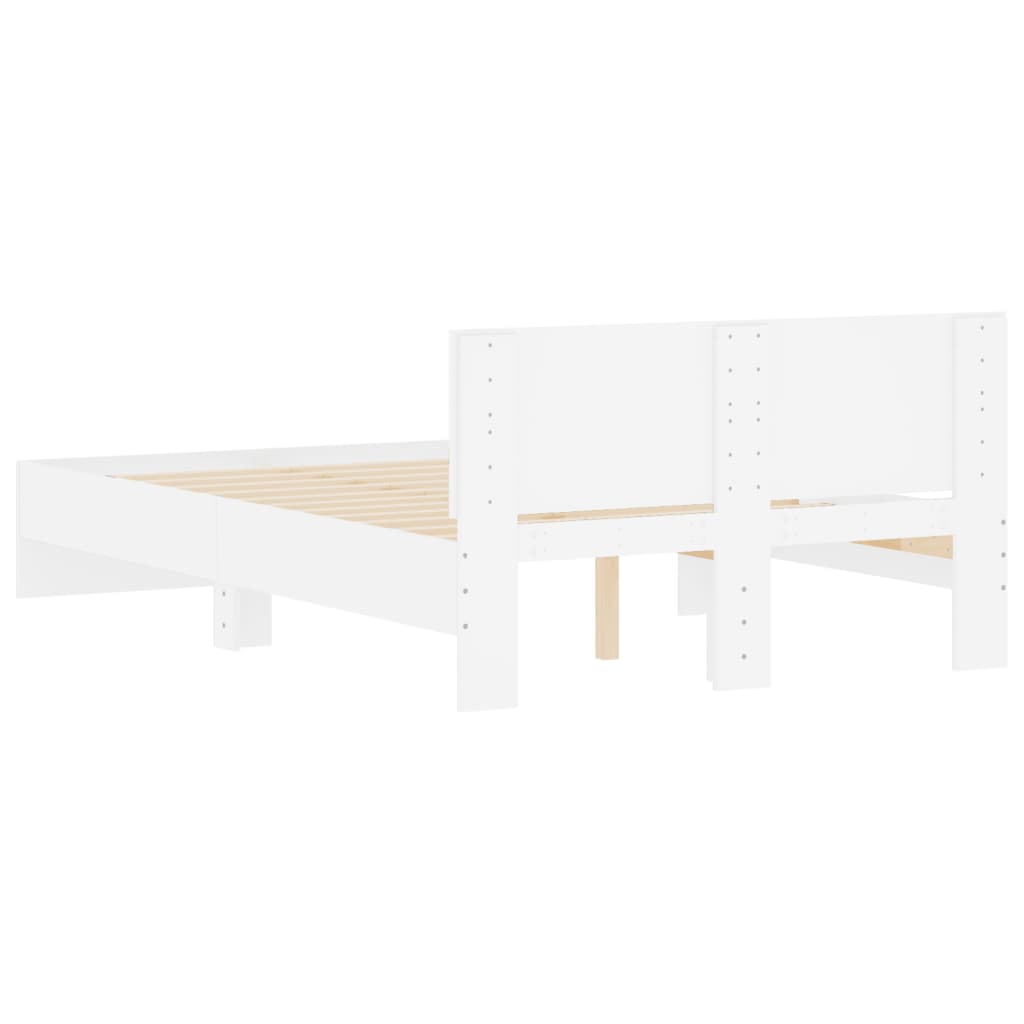 Giroletto con Testiera Bianco 120x190 cm | homemem39