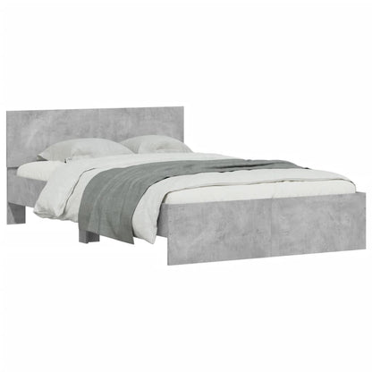 Giroletto con Testiera Grigio Cemento 120x190 cm | homemem39