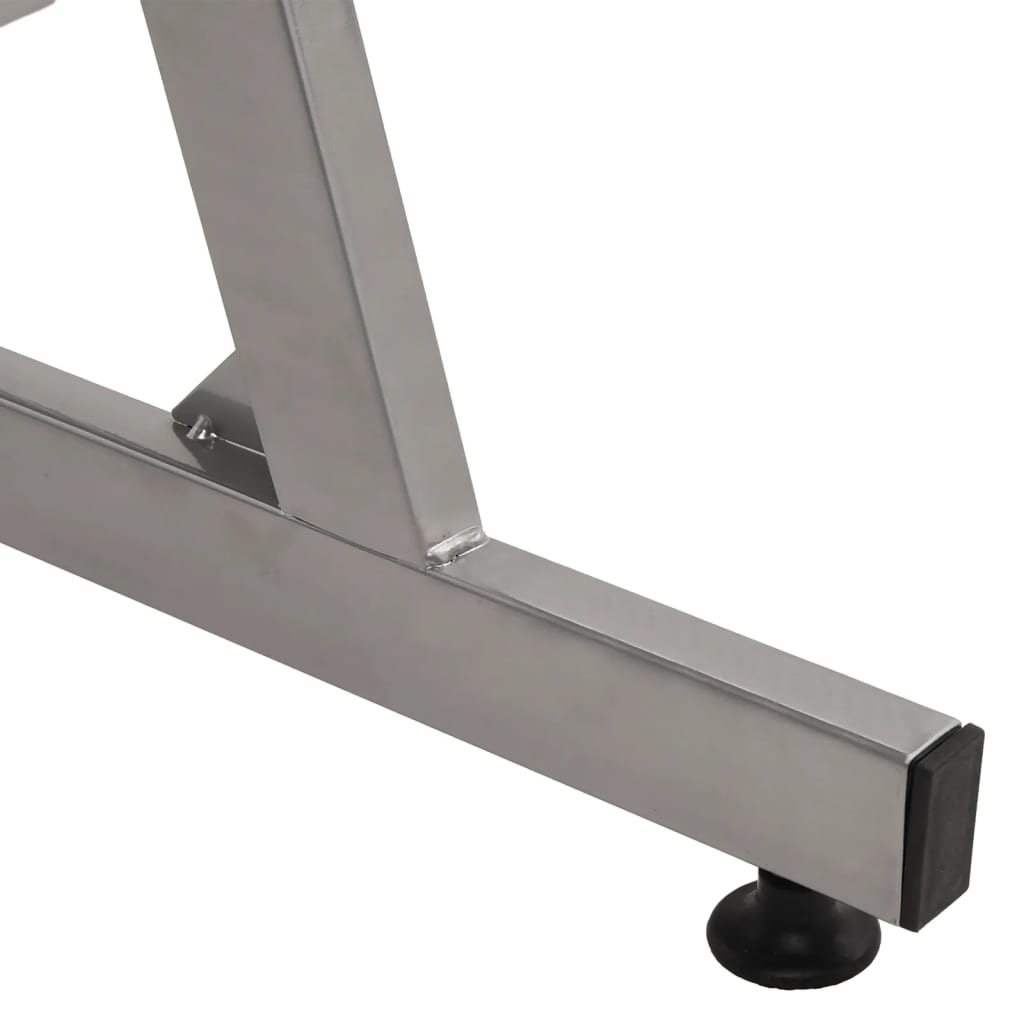 Scrivania ad Angolo Marrone in Legno Multistrato | homemem39