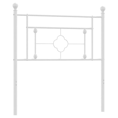 Testiera in Metallo Bianco 100 cm - homemem39