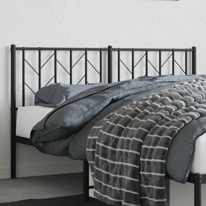 Testiera di Ricambio in Metallo Nero 150 cm