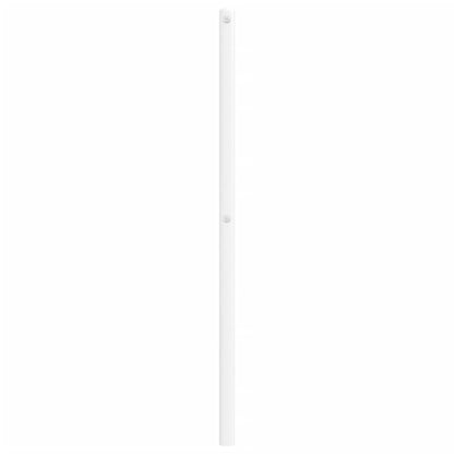 Testiera in Metallo Bianco 180 cm - homemem39
