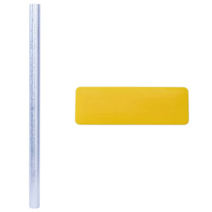 Pellicole per Finestre Smerigliate 3pz Motivo Arcobaleno in PVC