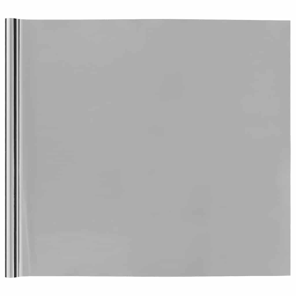 Pellicole Solari Statiche 3pz Effetto Riflettente Argento PVC | homemem39