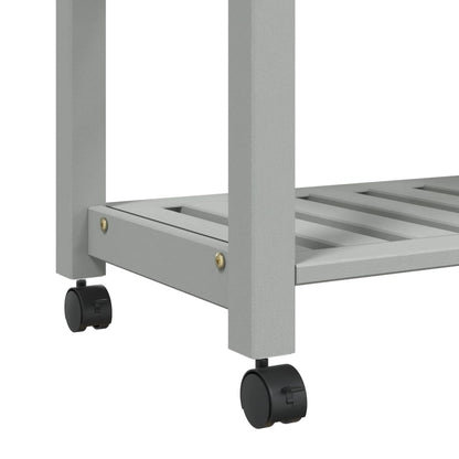 Carrello da Cucina MONZA 60x40x90 cm in Legno Massello di Pino - homemem39