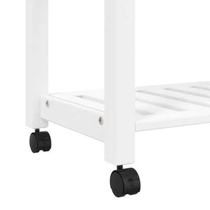 Carrello da Cucina MONZA 84x40x90 cm in Legno Massello di Pino - homemem39