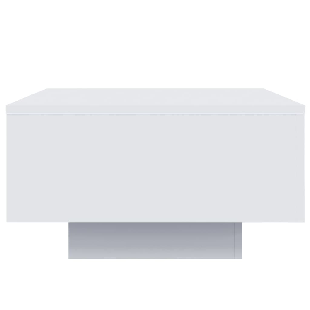 Tavolino da Salotto Bianco 55x55x31 cm in Legno Multistrato | homemem39