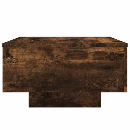 Tavolino da Salotto Rovere Fumo 55x55x31cm in Legno Multistrato | homemem39