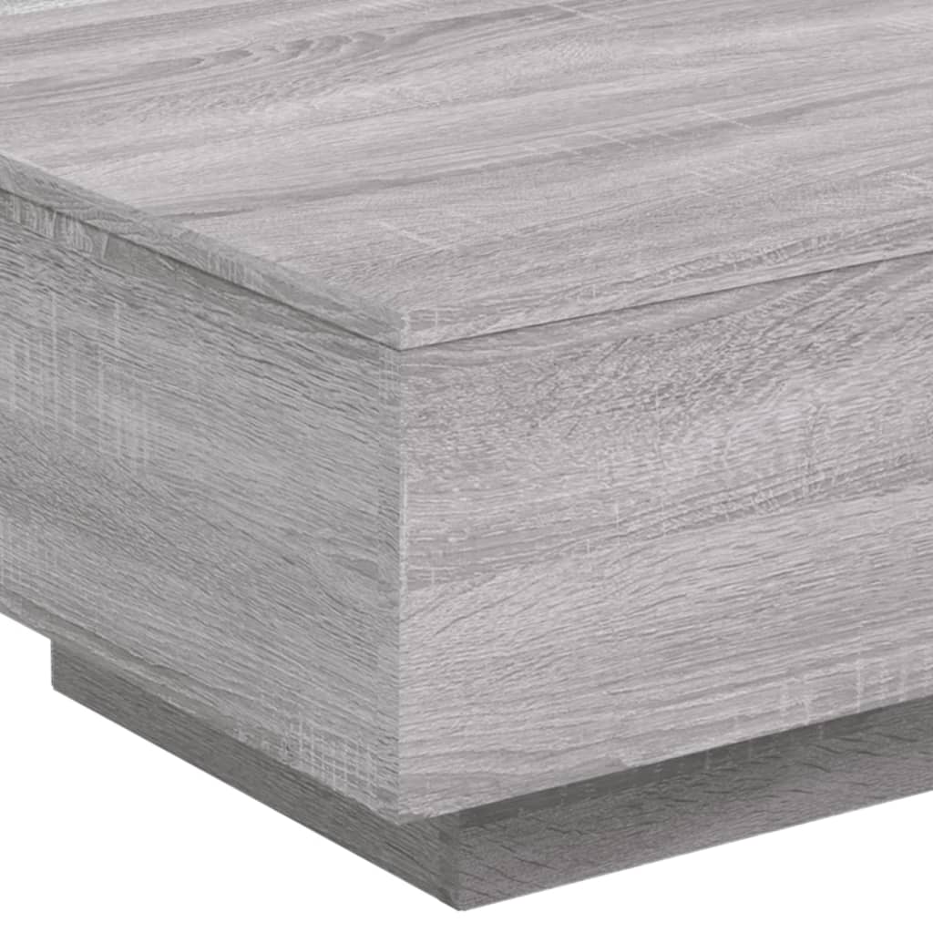 Tavolino da Salotto Grigio Sonoma 55x55x31 cm Legno Multistrato | homemem39