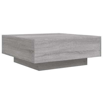 Tavolino da Salotto Grigio Sonoma 80x80x31 cm Legno Multistrato | homemem39