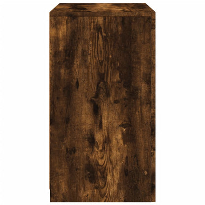Armadietti con Luci LED 2pz Rovere Fumo in Legno Multistrato | homemem39