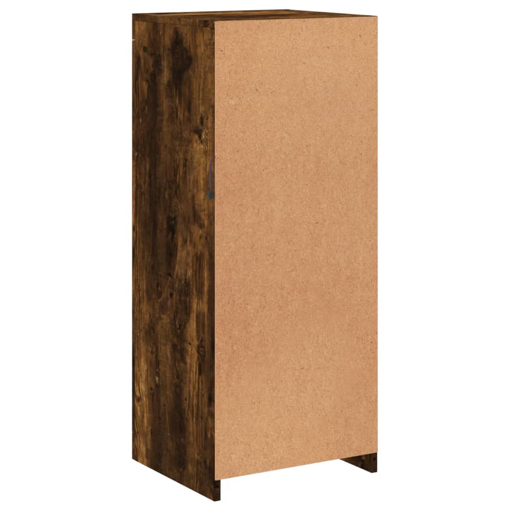 Credenza con Luci LED Rovere Fumo 41x37x100 cm - homemem39