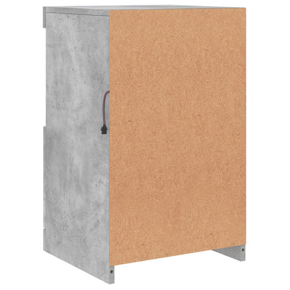 Credenza con Luci LED Grigio Cemento 41x37x67 cm - homemem39