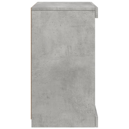 Credenza con Luci LED Grigio Cemento 41x37x67 cm - homemem39
