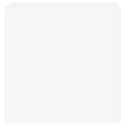 Mobile TV a Parete Bianco 40,5x30x40 cm in Legno Multistrato