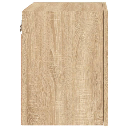 Mobile TV Parete Rovere Sonoma 40,5x30x40 cm Legno Multistrato - homemem39