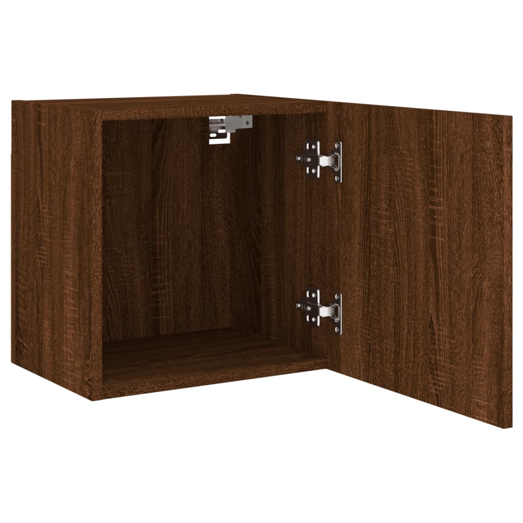 Mobile TV Parete Rovere Marrone 40,5x30x40 cm Legno Multistrato - homemem39