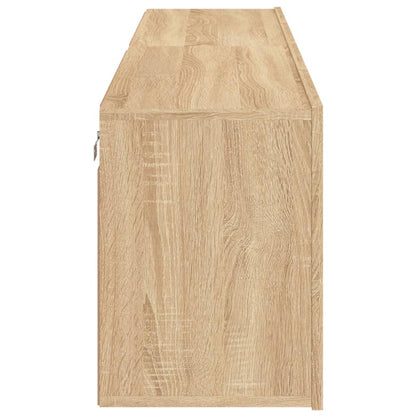 Mobili TV a Parete 2pz Rovere Sonoma 80x30x41 cm - homemem39