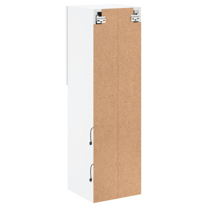 Mobili Porta TV con Luci LED 2 pz Bianchi